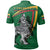 (Lietuva) Lithuania Polo Shirt Lithuanian Iron Wolf Green RLT6 - Wonder Print Shop