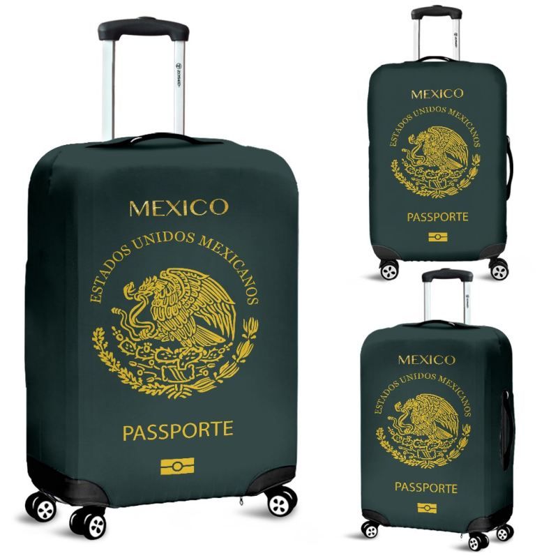 Mexico Passport Basic Luggage Cover RLT13 - Wonder Print Shop