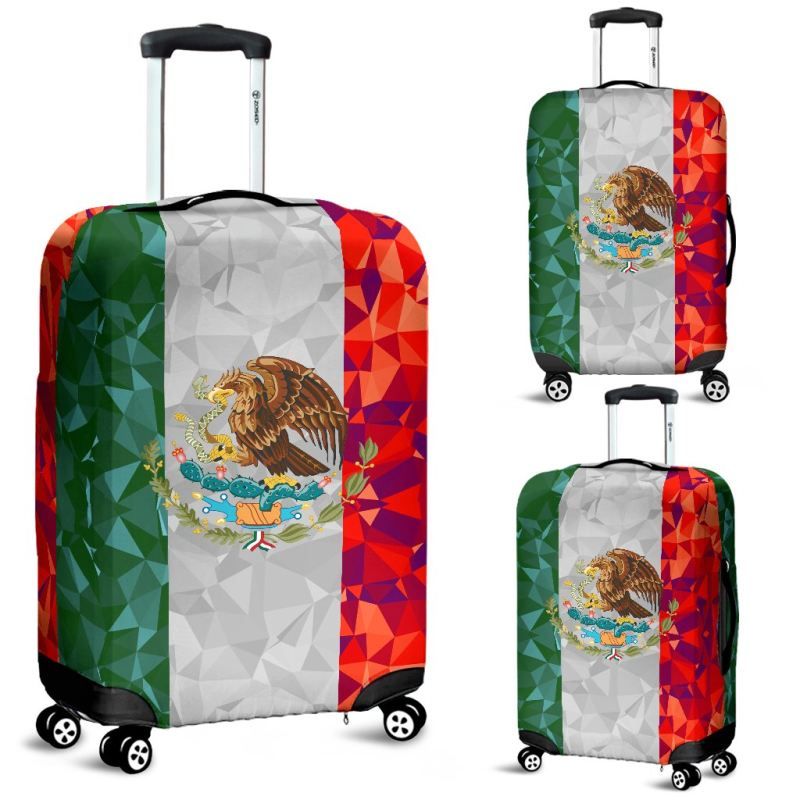 Mexico Polygon Luggage Cover RLT13 - Wonder Print Shop