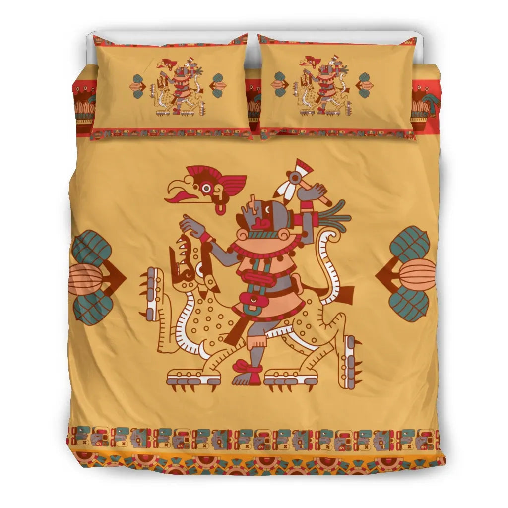 mexico-bedding-set-flat-style-aztec