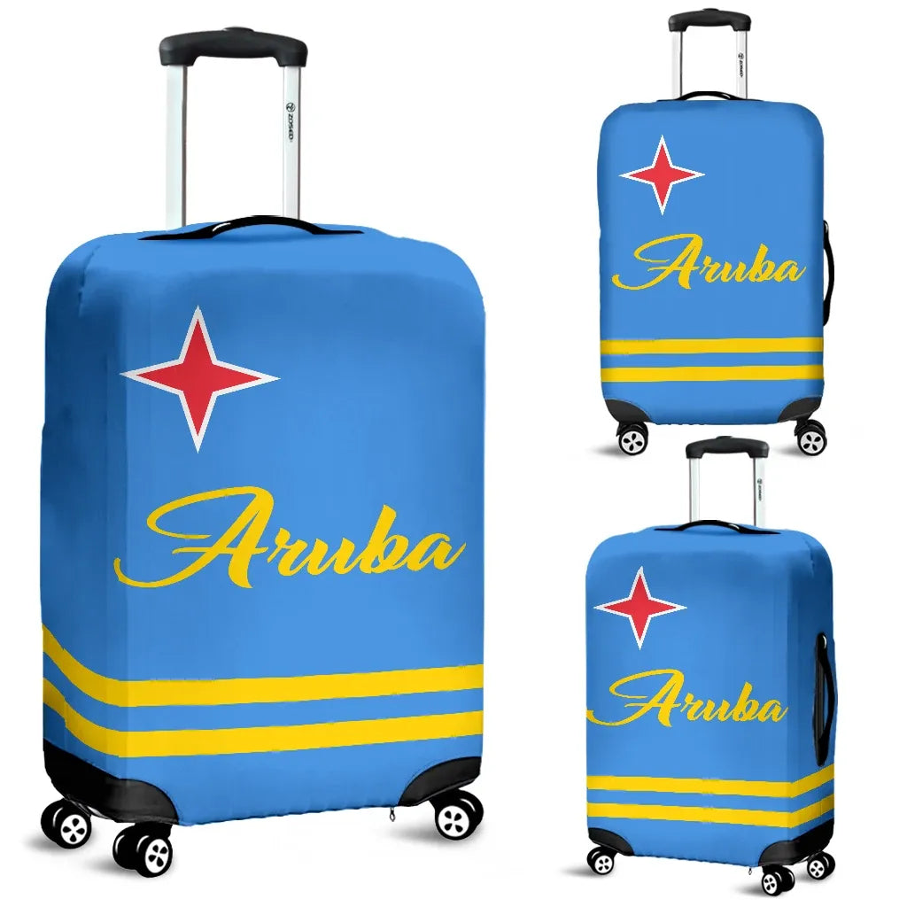 aruba-flag-luggage-cover