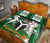 Nigeria Quilt Bed Set Nigerian Waving Flag With Coat Of Arms RLT8 - Wonder Print Shop