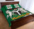 Nigeria Quilt Bed Set Nigerian Waving Flag With Coat Of Arms RLT8 - Wonder Print Shop