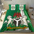 Nigeria Bedding Set Nigerian Waving Flag With Coat Of Arms RLT8 - Wonder Print Shop