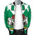 Nigeria Mens Bomber Jacket Nigerian Flag and Coat Of Arms Boa Me Na Me Mmoa Wo RLT8 - Wonder Print Shop