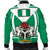 Nigeria Mens Bomber Jacket Nigerian Flag and Coat Of Arms Boa Me Na Me Mmoa Wo RLT8 - Wonder Print Shop