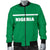 Nigeria Mens Bomber Jacket Horizontal Style RLT8 - Wonder Print Shop