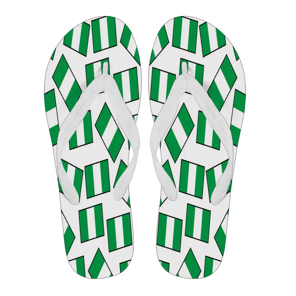 nigeria-flag-flip-flops