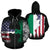 American Grown Nigeria Root Dna Zip Hoodie RLT8 - Wonder Print Shop