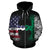 American Grown Nigeria Root Dna Zip Hoodie RLT8 - Wonder Print Shop