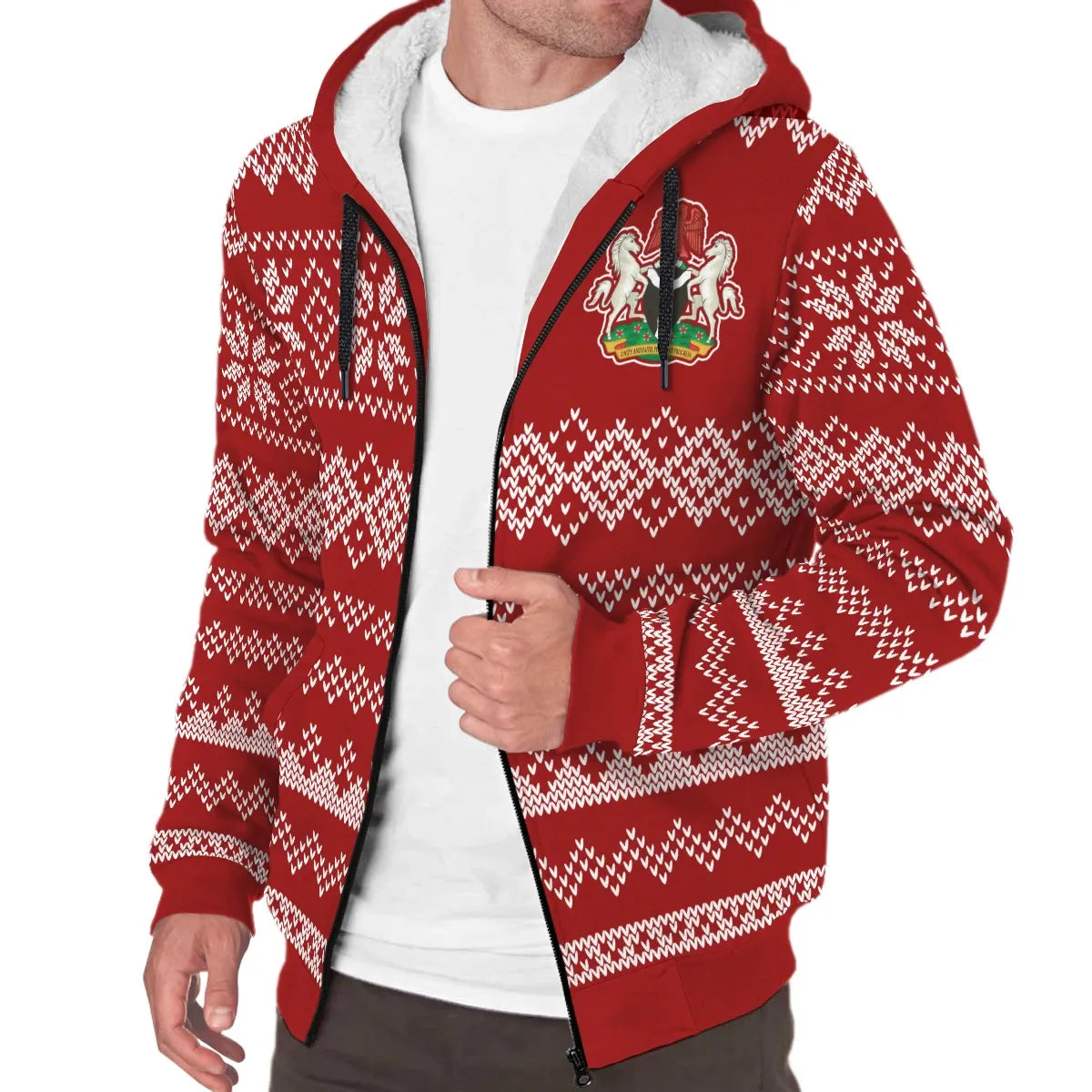 nigeria-christmas-sherpa-hoodie-womensmens