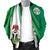 Nigeria Mens Bomber Jacket Nigerian Waving Flag With Coat Of Arms RLT8 - Wonder Print Shop