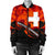 Switzerland Women's Bomber Jacket Flame Of Switzerland RLT13 - Wonder Print Shop