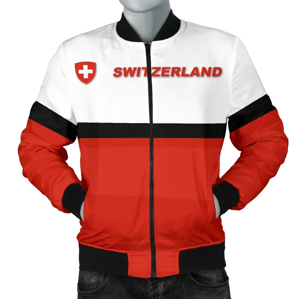 Switzerland Bomber Jacket RLT13 - Wonder Print Shop