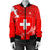 Switzerland Christmas Coat Of Arms Women Bomber Jacket X Style J78 RLT13 - Wonder Print Shop