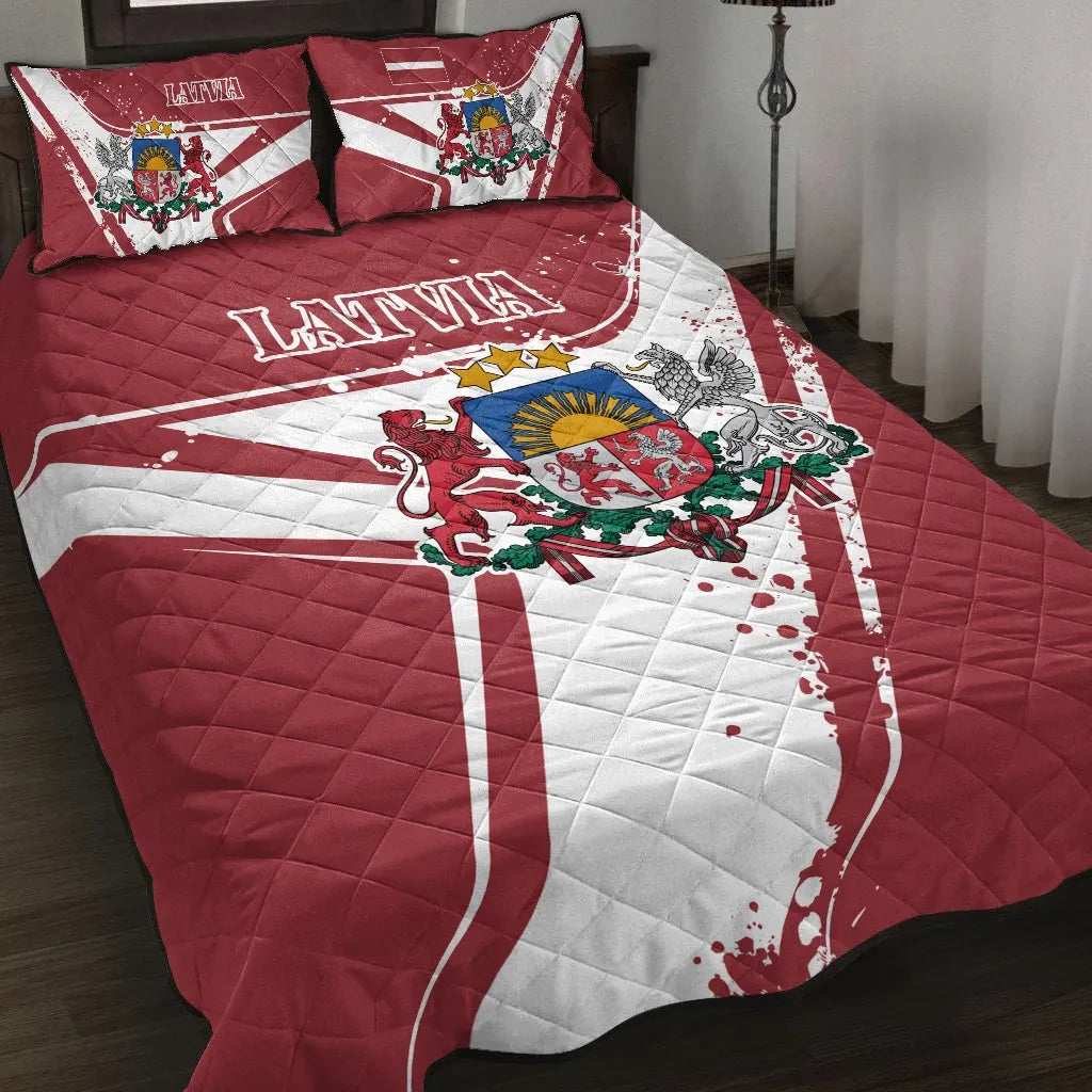 Latvia Quilt Bed Set - Latvia Pride RLT6 - Wonder Print Shop