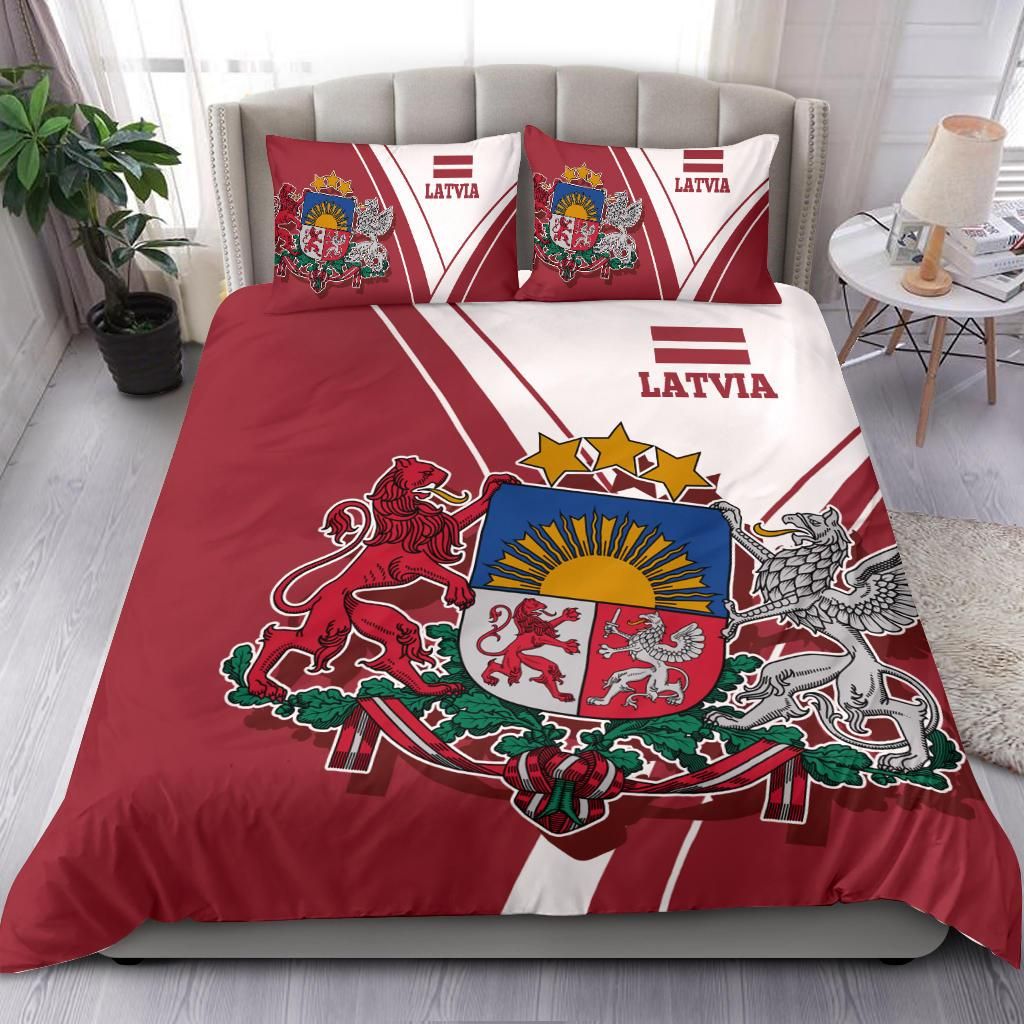 Latvia Bedding Set - Latvian Pride RLT6 - Wonder Print Shop