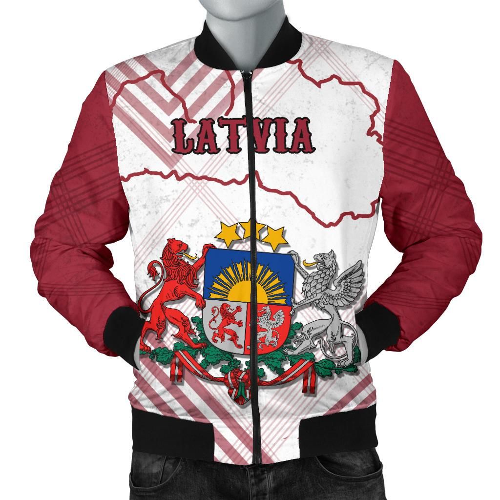 Latvia Men Bomber Jacket RLT6 - Wonder Print Shop