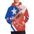 Chile Flag With Coat Of Arms Design Hoodie RLT7 - Wonder Print Shop