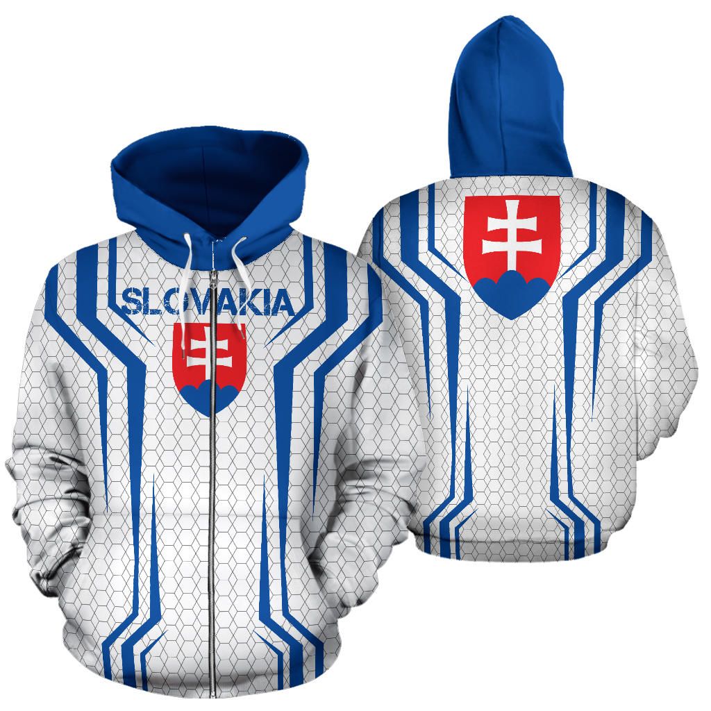 Slovakia Sport Edition Zipper Hoodie RLT13 - Wonder Print Shop