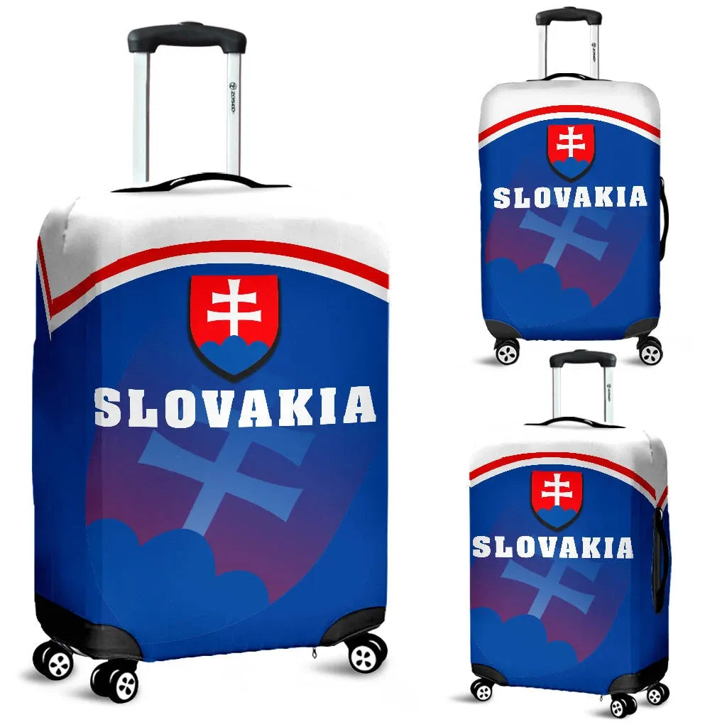 Slovakia Coat Of Arms Luggage Covers Sport Style RLT13 - Wonder Print Shop