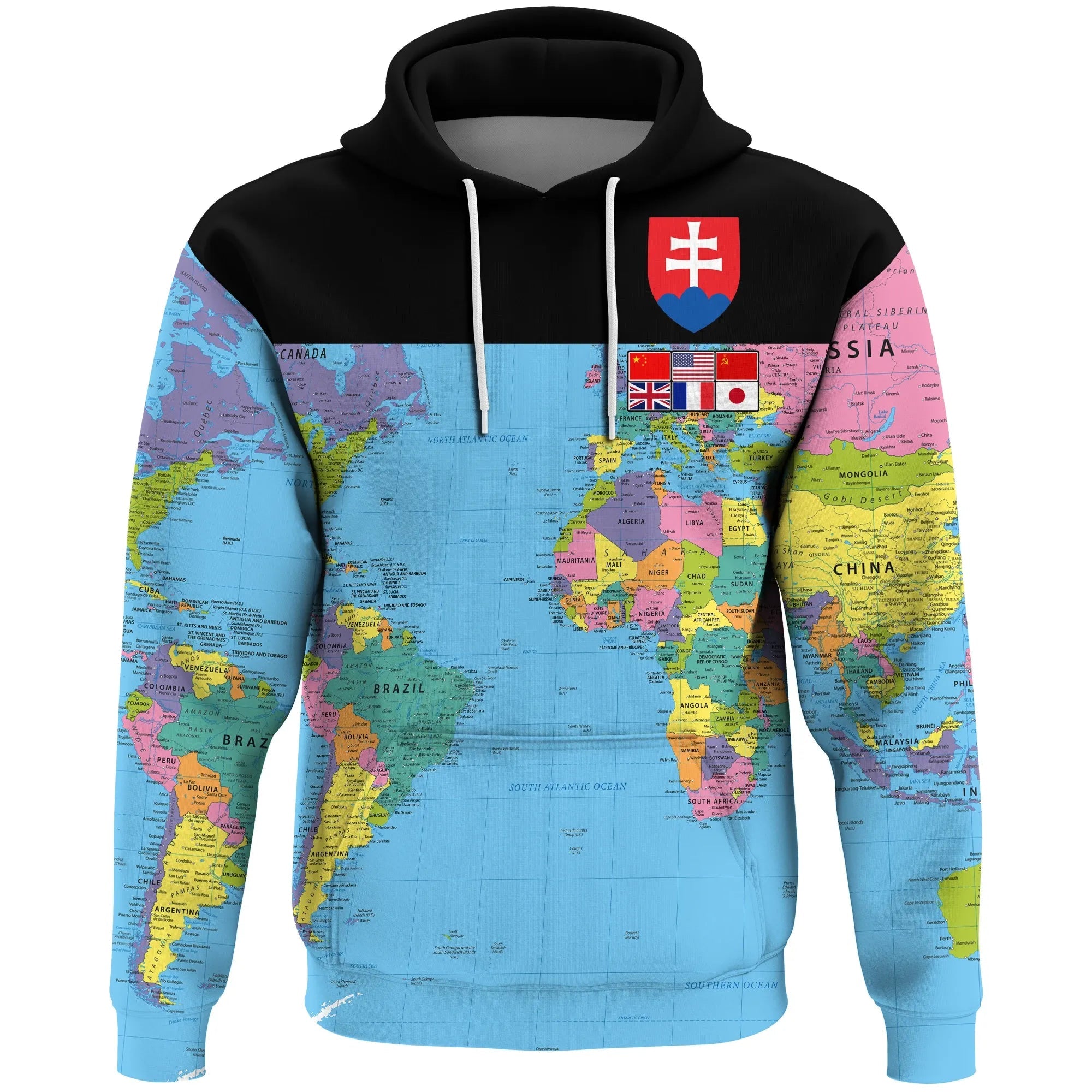 Slovakia Hoodie RLT13 - Wonder Print Shop