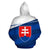 Slovakia Flag Hoodie Vivian Style RLT13 - Wonder Print Shop