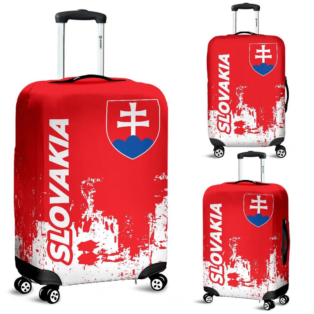 Slovakia Luggage Cover Smudge Style RLT13 - Wonder Print Shop