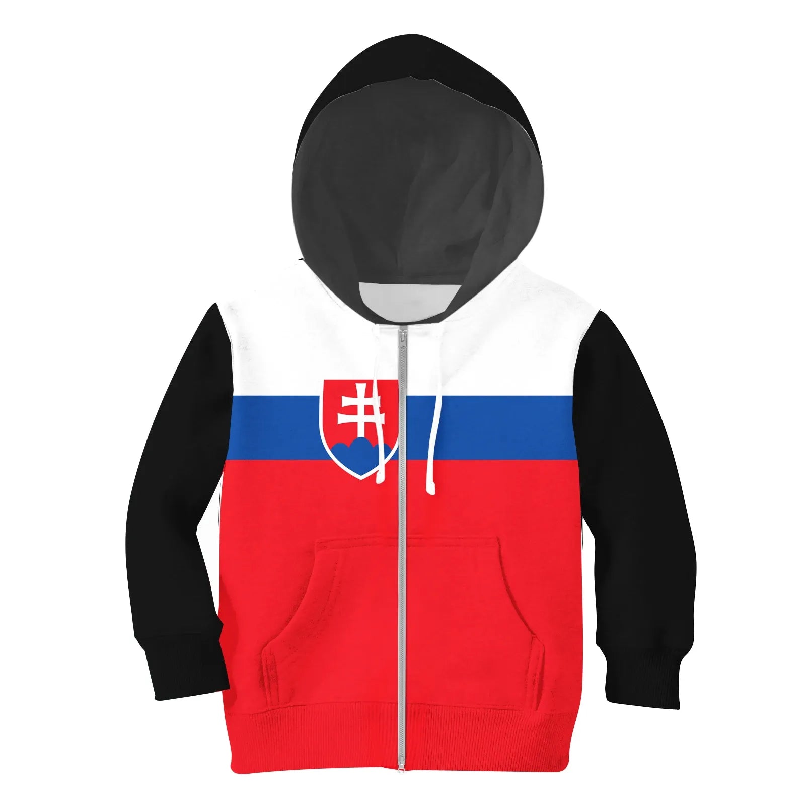 Slovakia Kid Zip Hoodie RLT13 - Wonder Print Shop