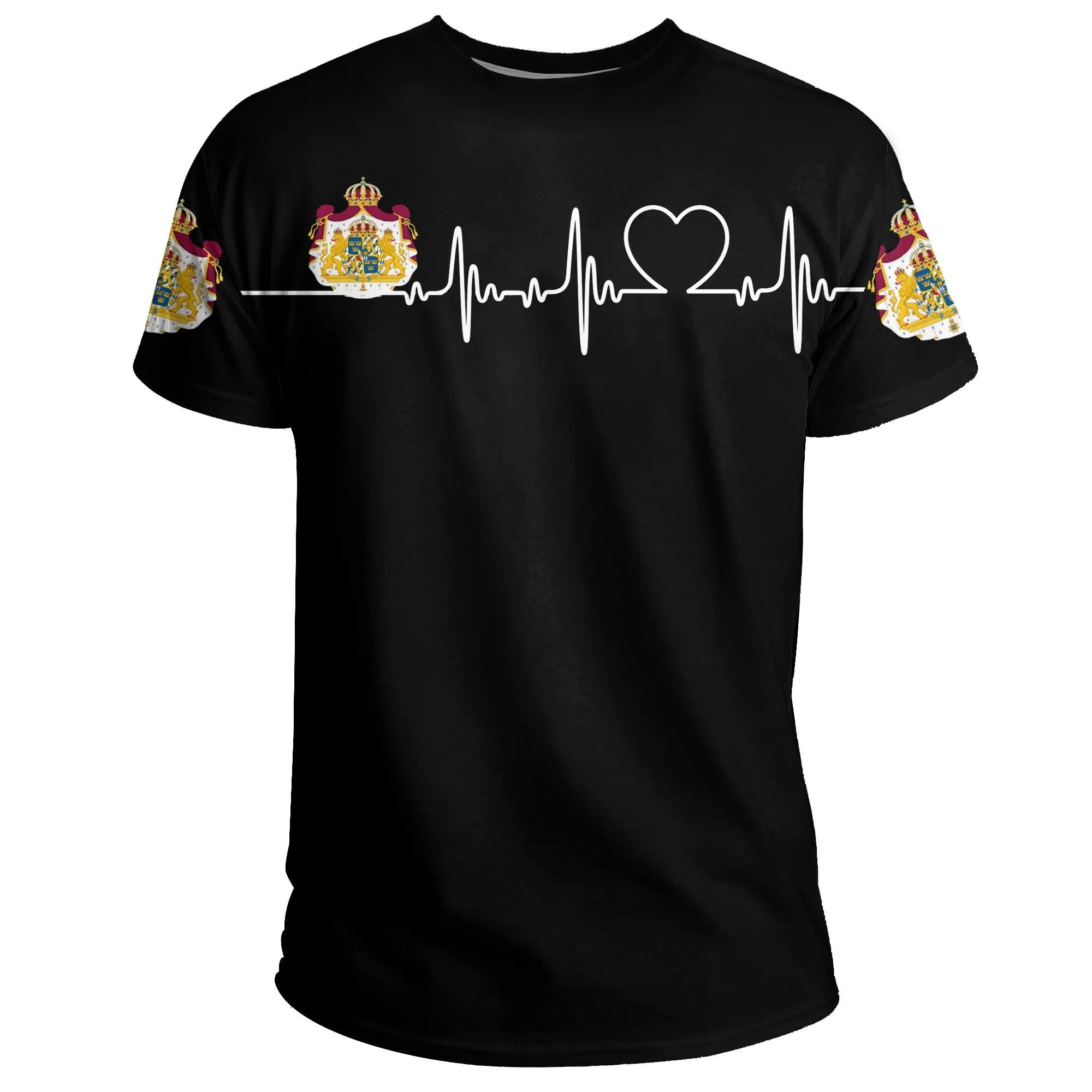 sweden-t-shirt-heartbeat