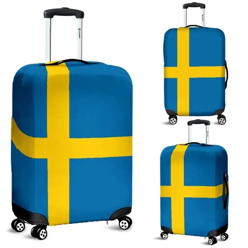 Sweden Flag Luggage Cover RLT7 - Wonder Print Shop