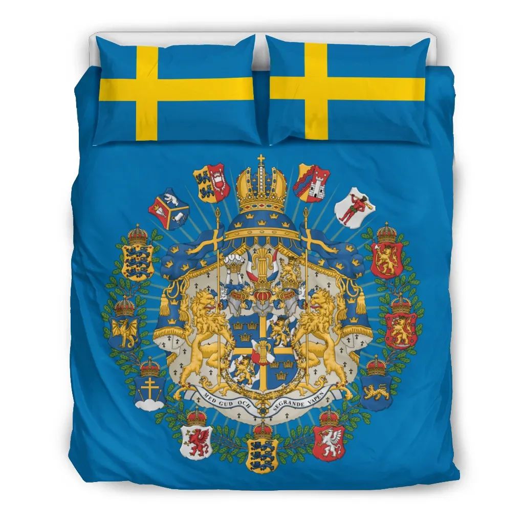 sweden-coat-of-arms-empire-bedding-set