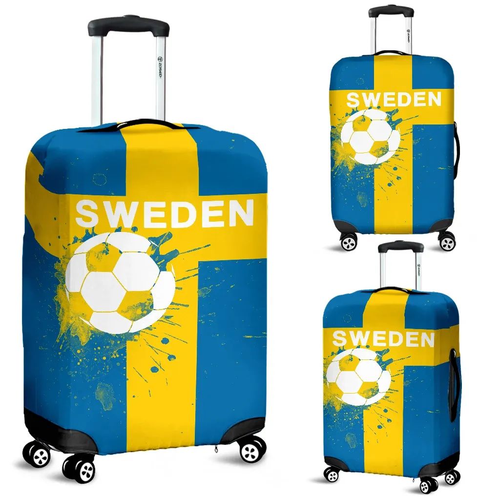 Luggage Covers Sweden Soccer RLT7 - Wonder Print Shop