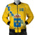 Sweden Christmas Coat Of Arms Men Bomber Jacket X Style RLT7 - Wonder Print Shop