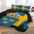 sweden-flag-quilt-bed-set-flag-style