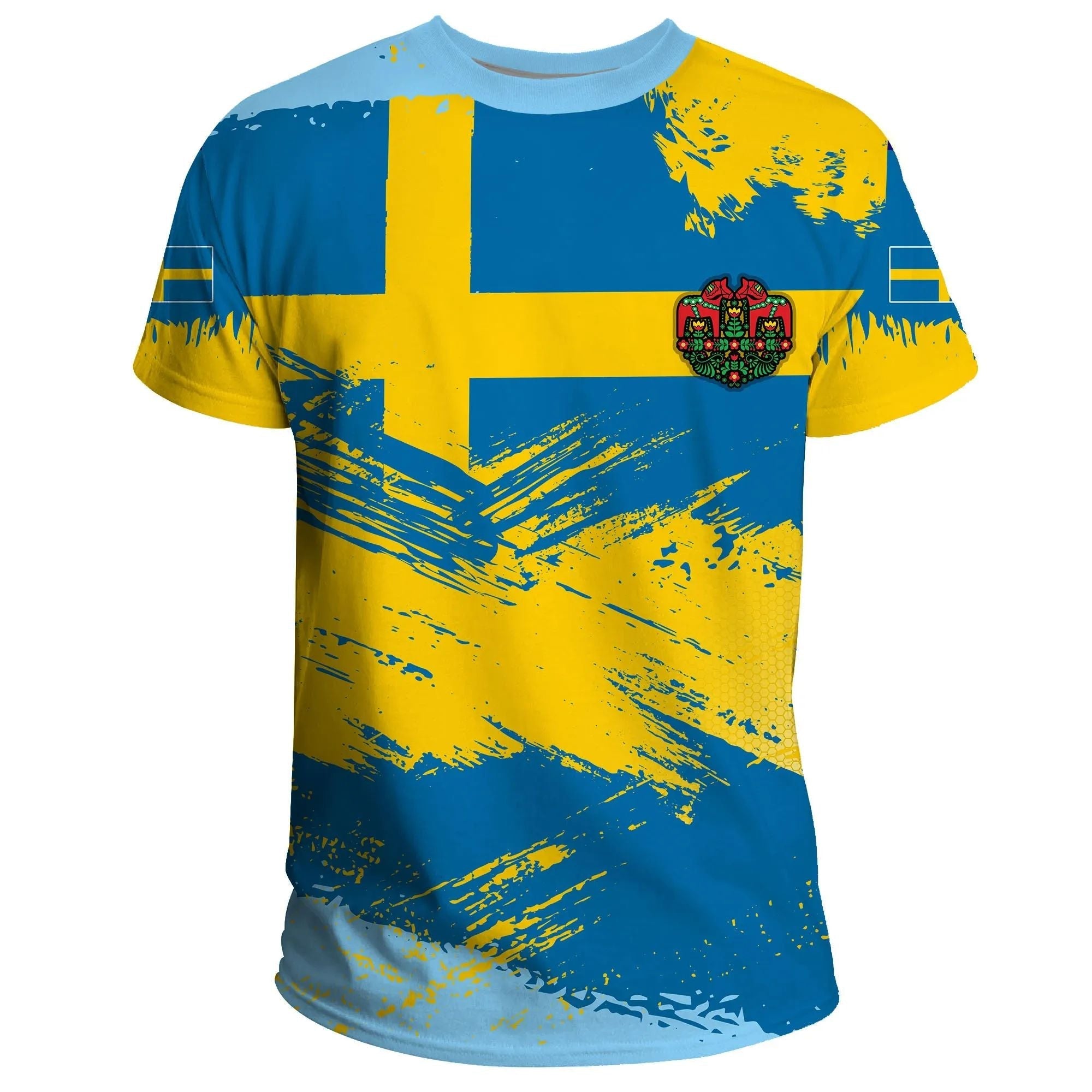 sweden-t-shirts-sweden-flag-brush