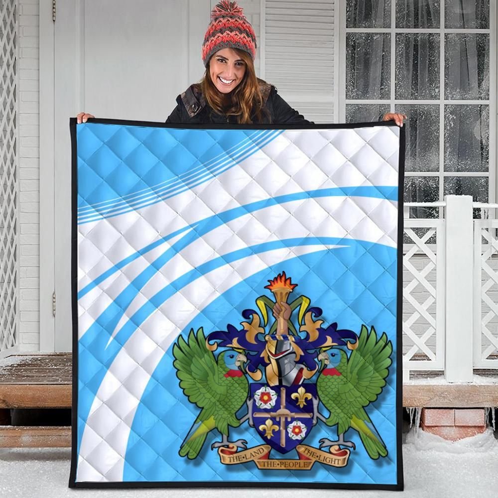 saint-lucia-coat-of-arms-premium-quilt-cricket