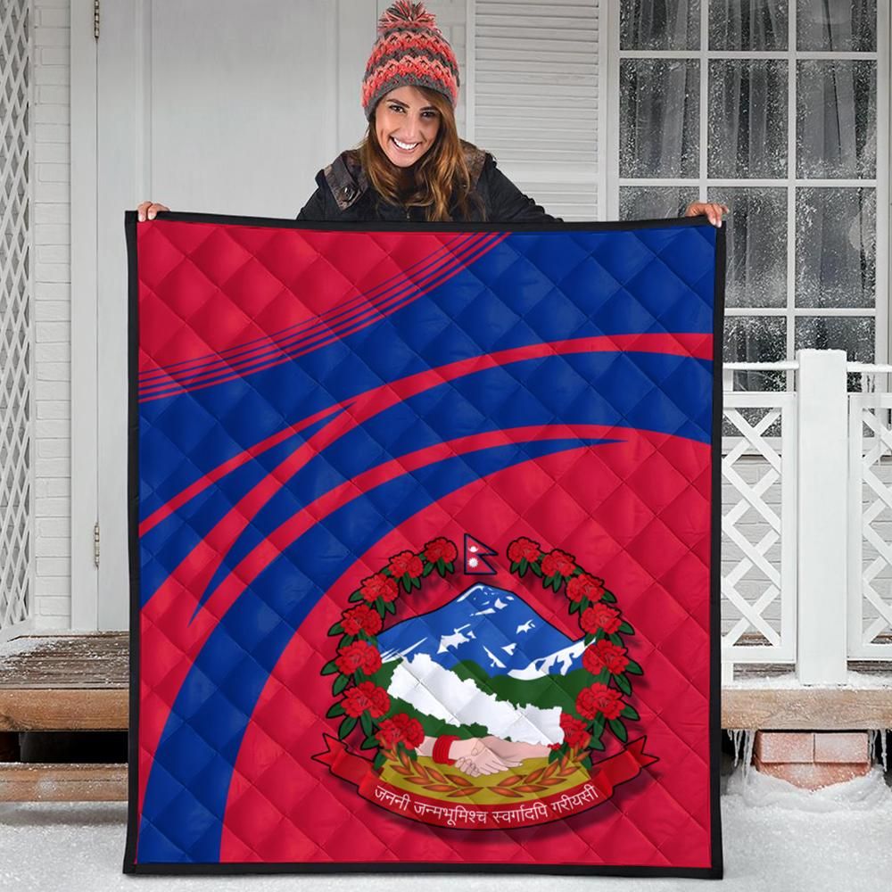 nepal-coat-of-arms-premium-quilt-cricket