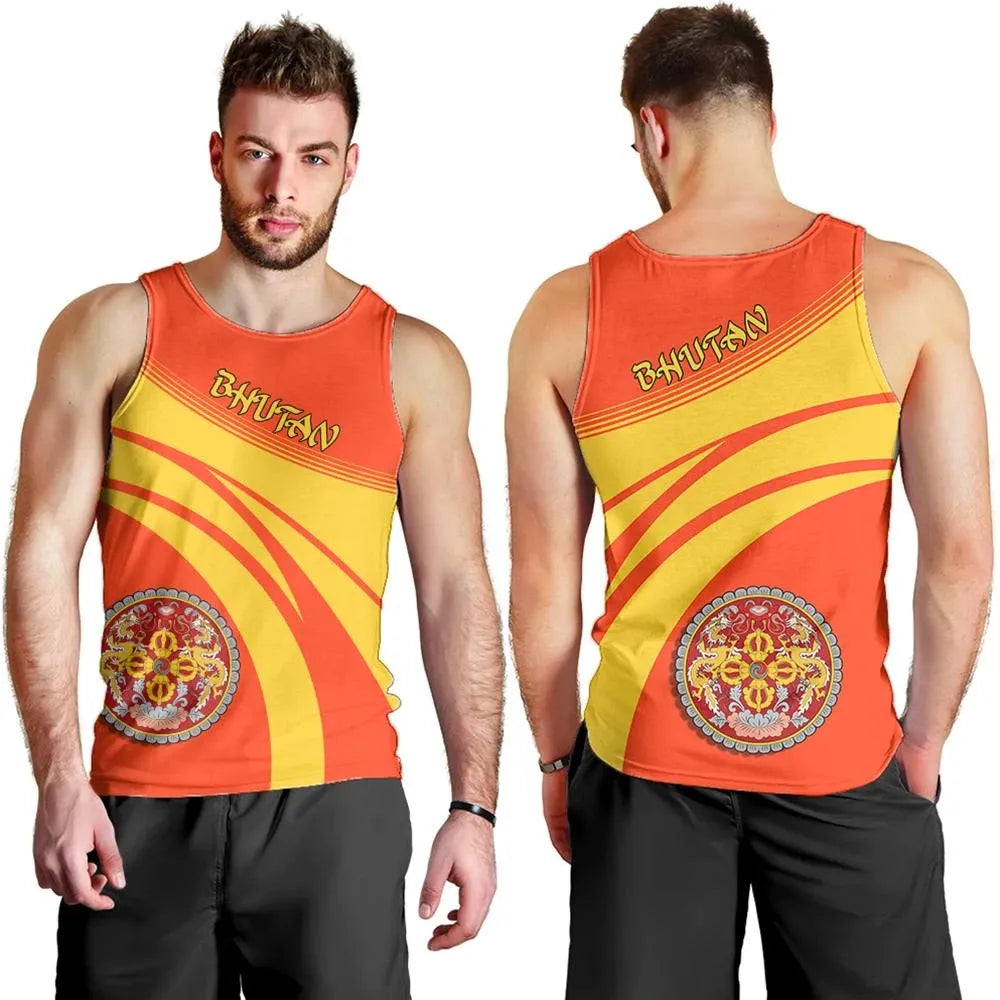 bhutan-coat-of-arms-tank-top-cricket