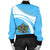 Saint Lucia Coat Of Arms Women Bomber Jacket Cricket RLT6 - Wonder Print Shop