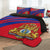 Cambodia Coat Of Arms Quilt Bed Set Cricket RLT7 - Wonder Print Shop