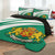 Bulgaria Coat Of Arms Quilt Bed Set Cricket RLT7 - Wonder Print Shop