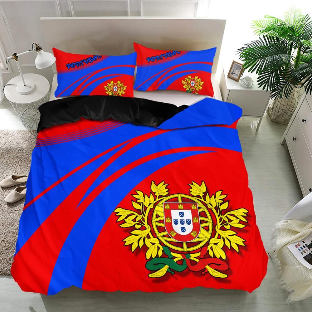 Portugal Coat Of Arms Bedding Set Cricket RLT7 - Wonder Print Shop