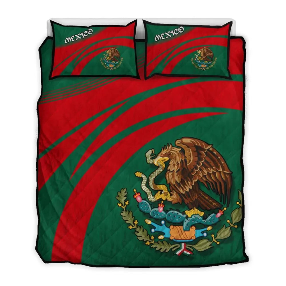 mexico-coat-of-arms-quilt-bed-set-cricket