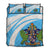 Saint Lucia Coat Of Arms Quilt Bed Set Cricket RLT6 - Wonder Print Shop