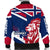 Wonder Print Shop Men's Bomber Jacket - Norway Lion Flag Special Edition RLT7 - Wonder Print Shop