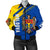 Wonder Print Shop Moldova Women's Bomber Jacket, Flag and Coat Of Arms A22 RLT13 - Wonder Print Shop