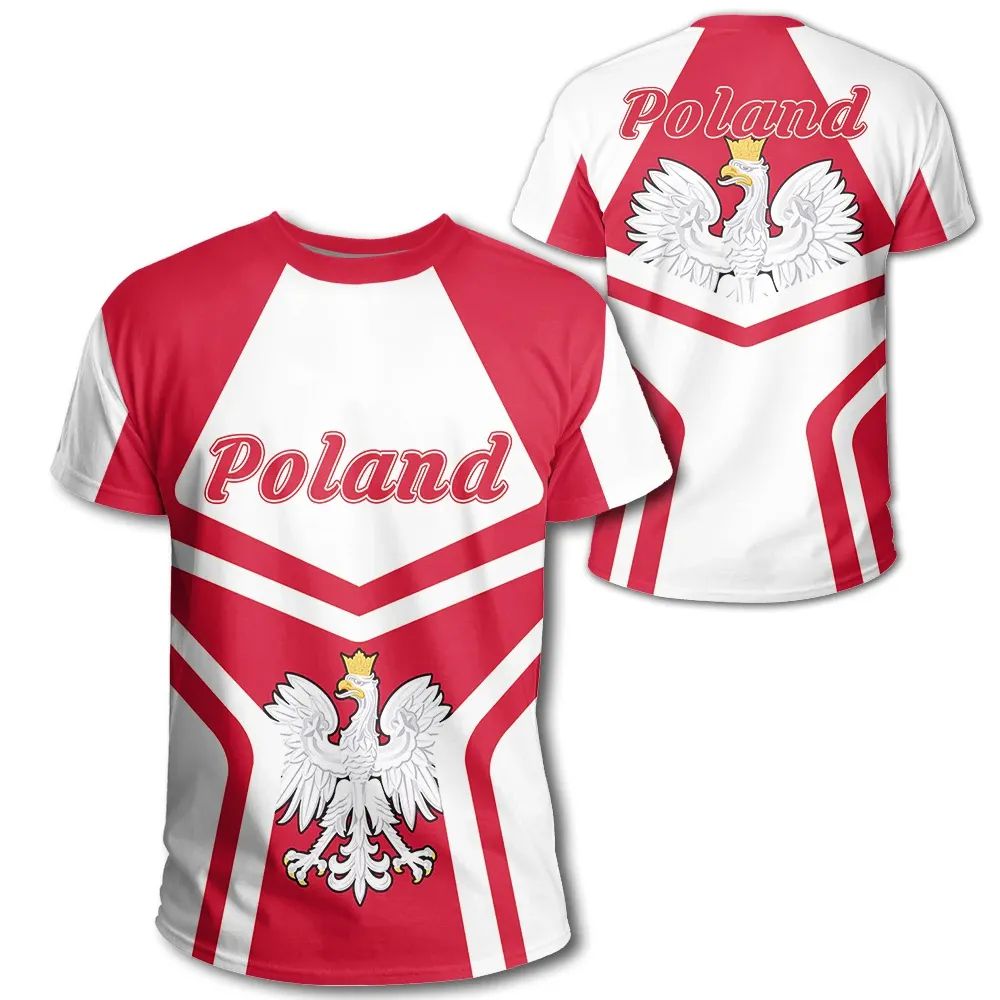 Poland T Shirt Coat Of Arms My Style RLT7 - Wonder Print Shop