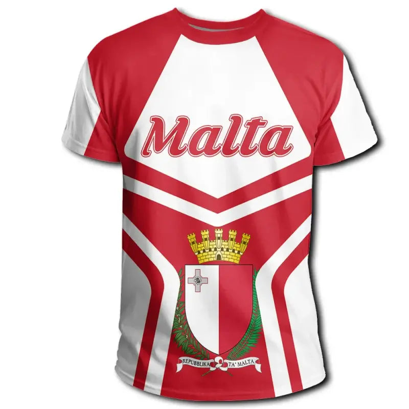 Malta Coat Of Arms T Shirt My Style RLT12 - Wonder Print Shop