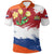 Netherlands Polo Shirt Netherlands Flag Brush RLT7 - Wonder Print Shop